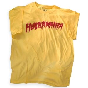 Hulk Hogan Hulkamania T-Shirt - Yellow